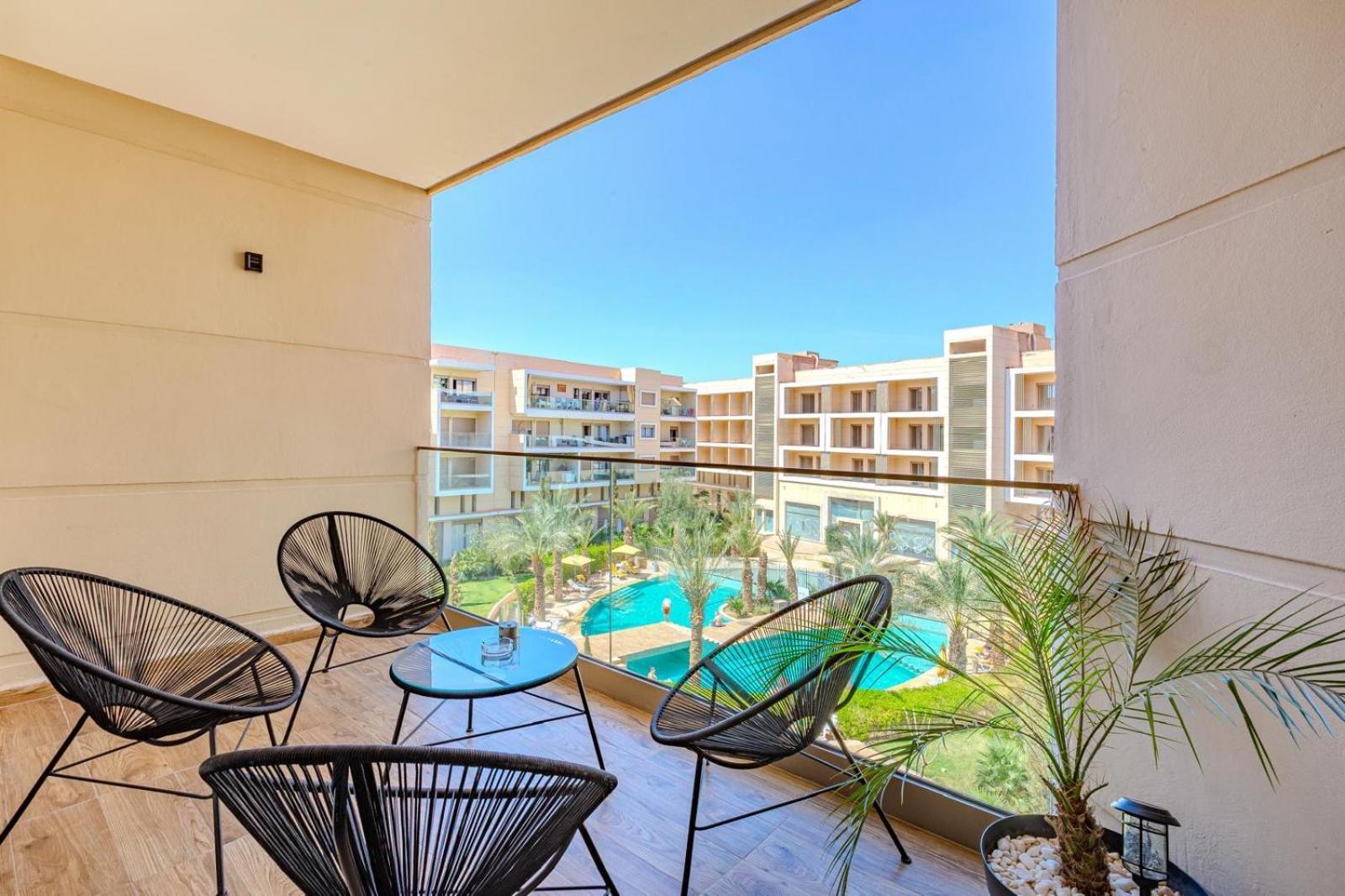 Royal Deluxe Platinum - Marrakech, Luxe Pool View Apartment Marrakesh Exterior foto