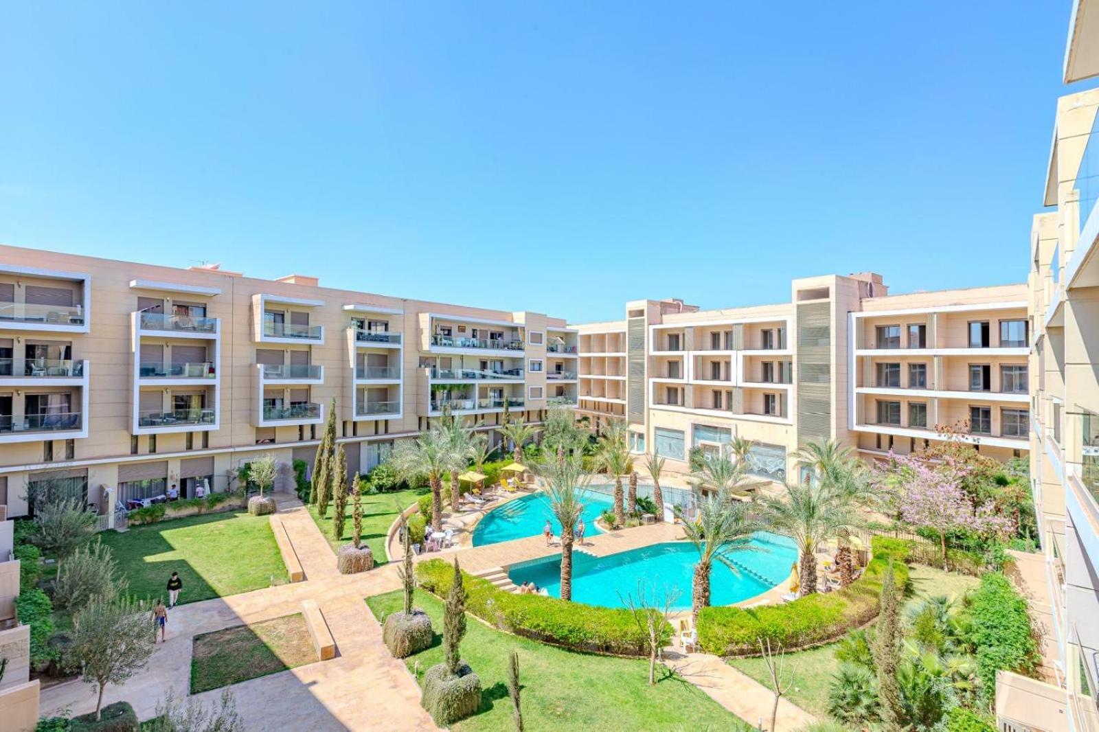 Royal Deluxe Platinum - Marrakech, Luxe Pool View Apartment Marrakesh Exterior foto